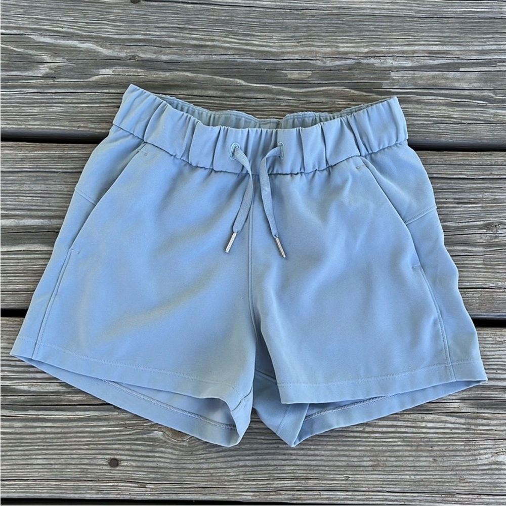 lululemon athletica Sky Blue Women's Athletic Shorts